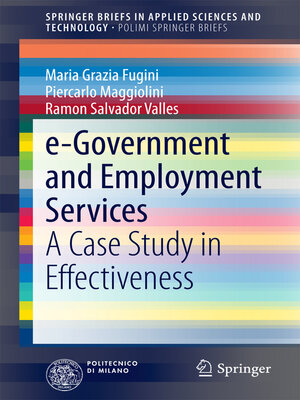 cover image of e-Government and Employment Services